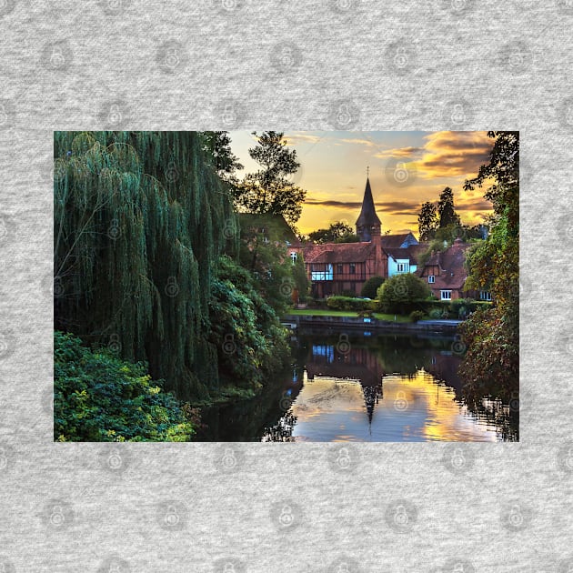 Early Evening Whitchurch on Thames by IanWL